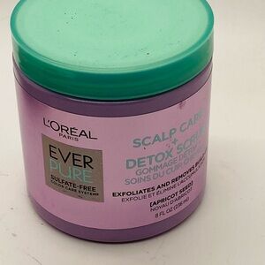 NWT L'Oreal Ever Pure Scalp Care Detox Scrub 8 oz